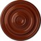 Ekena Millwork Kepler Traditional Ceiling Medallion (For Canopies up to 2 5/8"), 11 7/8"OD x 1 1/4"P, Firebrick CM12KPFIF - alternate 1